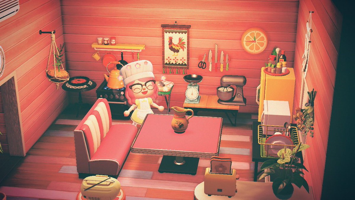 AmethystPlaysAC's tweet image. Views of a non- #ironwood kitchen #AnimalCrossingNewHorizions #acnh  #ACNHisland #acnhinspo