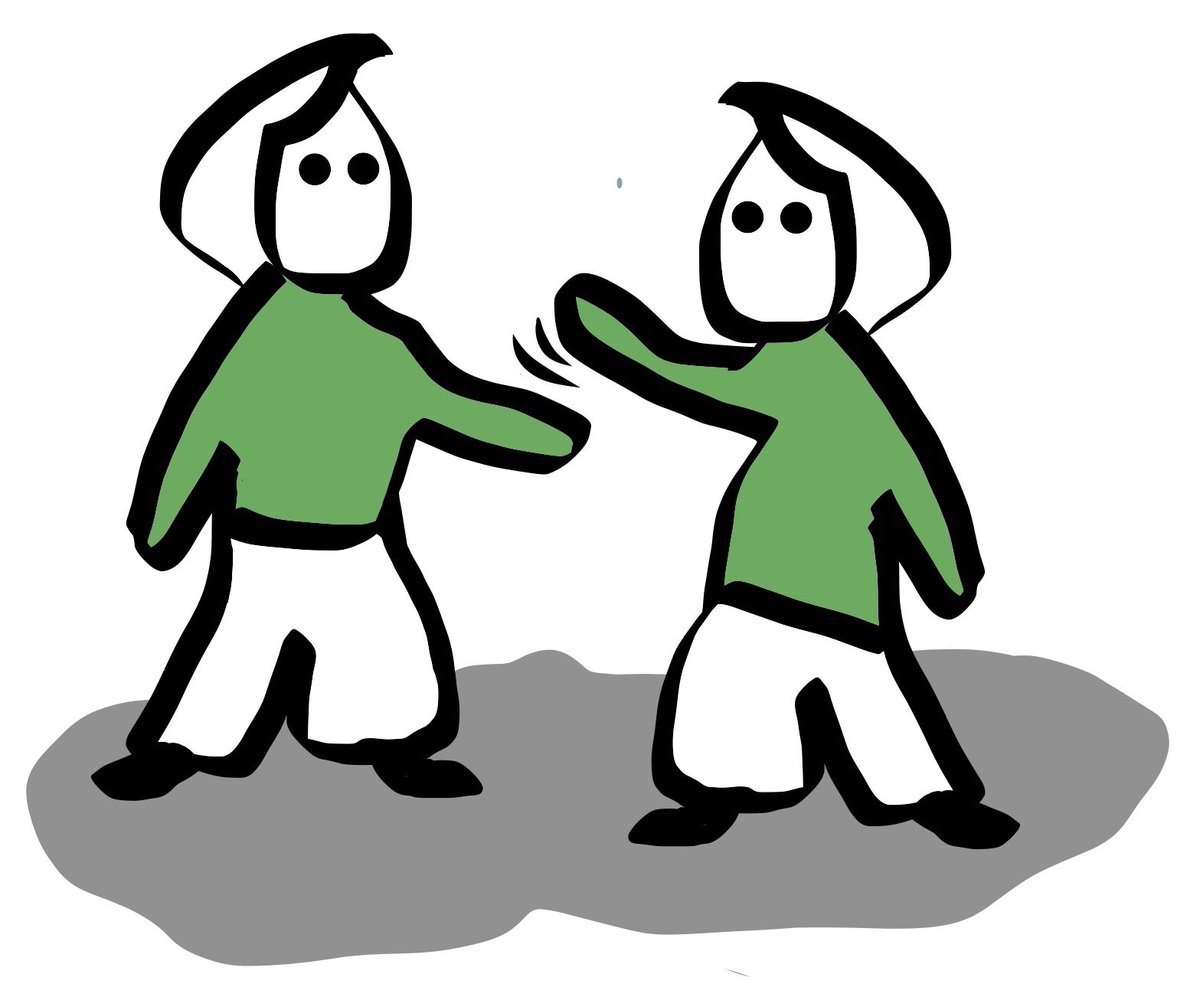 Beweging - gelijk op