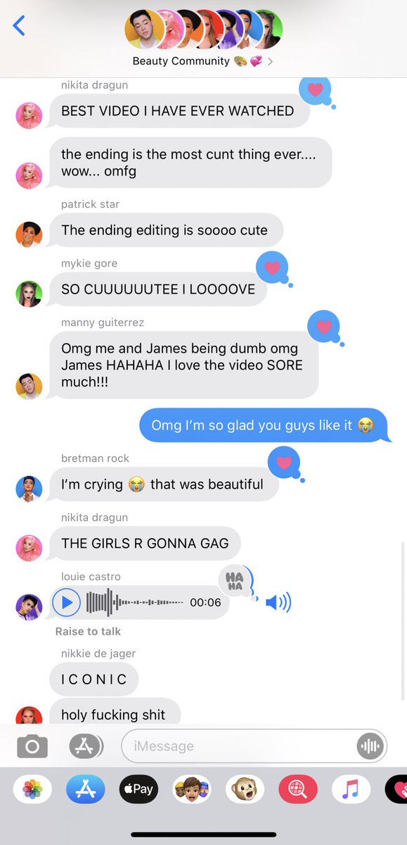 James Charles tweet media