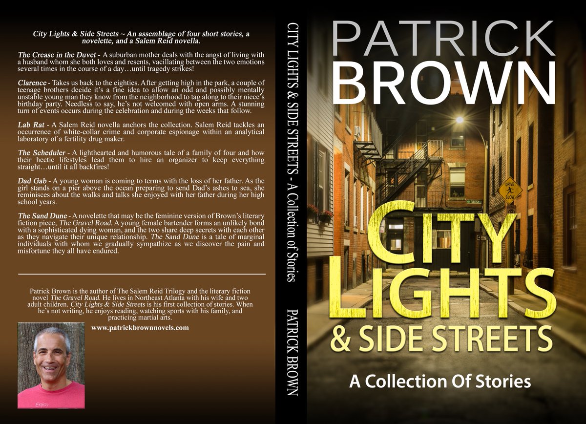 MainChannel_'s tweet photo. City Lights &amp; Side Streets is an assemblage of four short stories, a novelette, and a Salem Reid novella.

City Lights &amp; Side Streets from @ PBrownNovels

#IAN1 #IARTG ASMSG books shortstories fiction
novella giftideas
https://t.co/AhDeBH4FnE https://t.co/agsedIBYOA