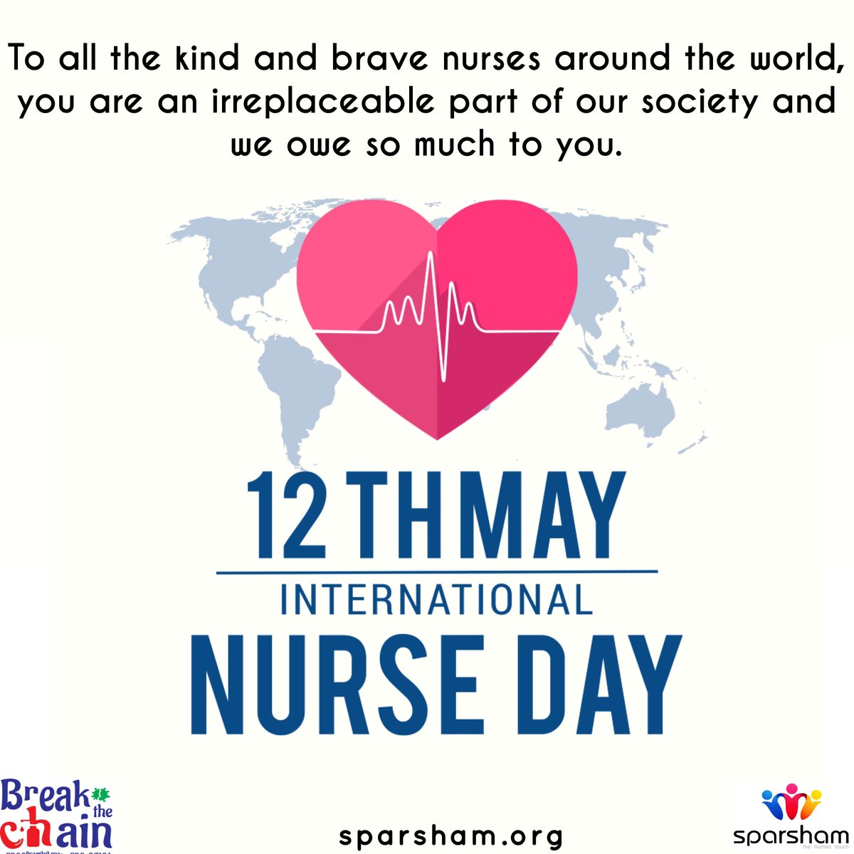 sparshamorg's tweet photo. International Nurse day ♥️

#internationalnursesday #nurseday
#nurseday2020
#BreakTheChain #StayHomeStaySafe #stayhome #sparsham #covid19 #sparshamorg #corona #sparshamcharitablesociety https://t.co/heYzVLskaS