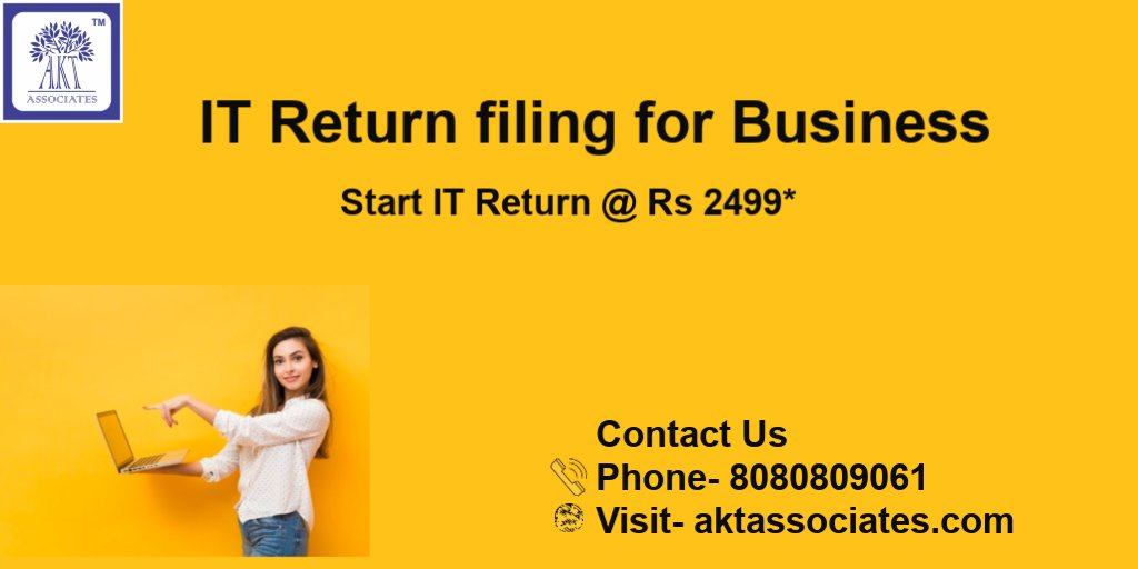AKT_Associates's tweet image. Get IT Return filing for Business
Contact : 8080809061
Mail: cs@aktassociates.com
Visit :bit.ly/2SXA1eR
#Itreturnfiling #business #ITfile
