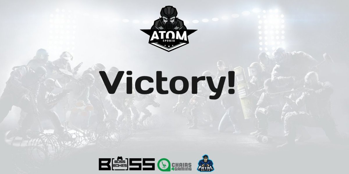 AtoMSportsGG's tweet photo. [#R6S]

We won the match from yesterday 2-0 by forfeit! If #TeamPriority loses the next match we go to the playoffs!

#GoAtoM https://t.co/XJ2SevjAq1