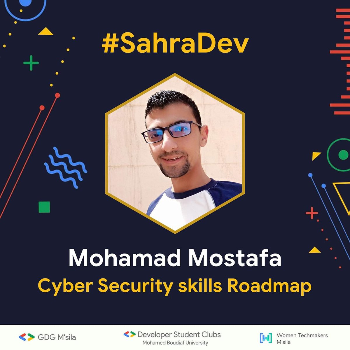 المتحدث : "محمد مصطفى " في موضوع جدا شيق "أمن المعلومات " سوف يحدثنا عن Read Team و BlueTeam واش الفرق بيناتهم واش هي المهارات الي خصك تتعلمها باش تكون في واحد من الفريقين ... جداااا موضوع شيق ومفيد 🔥🔥.. ايا خلوكم معانا على 10:30pm باش نتعرفو أكثر على أمن العلومات ...