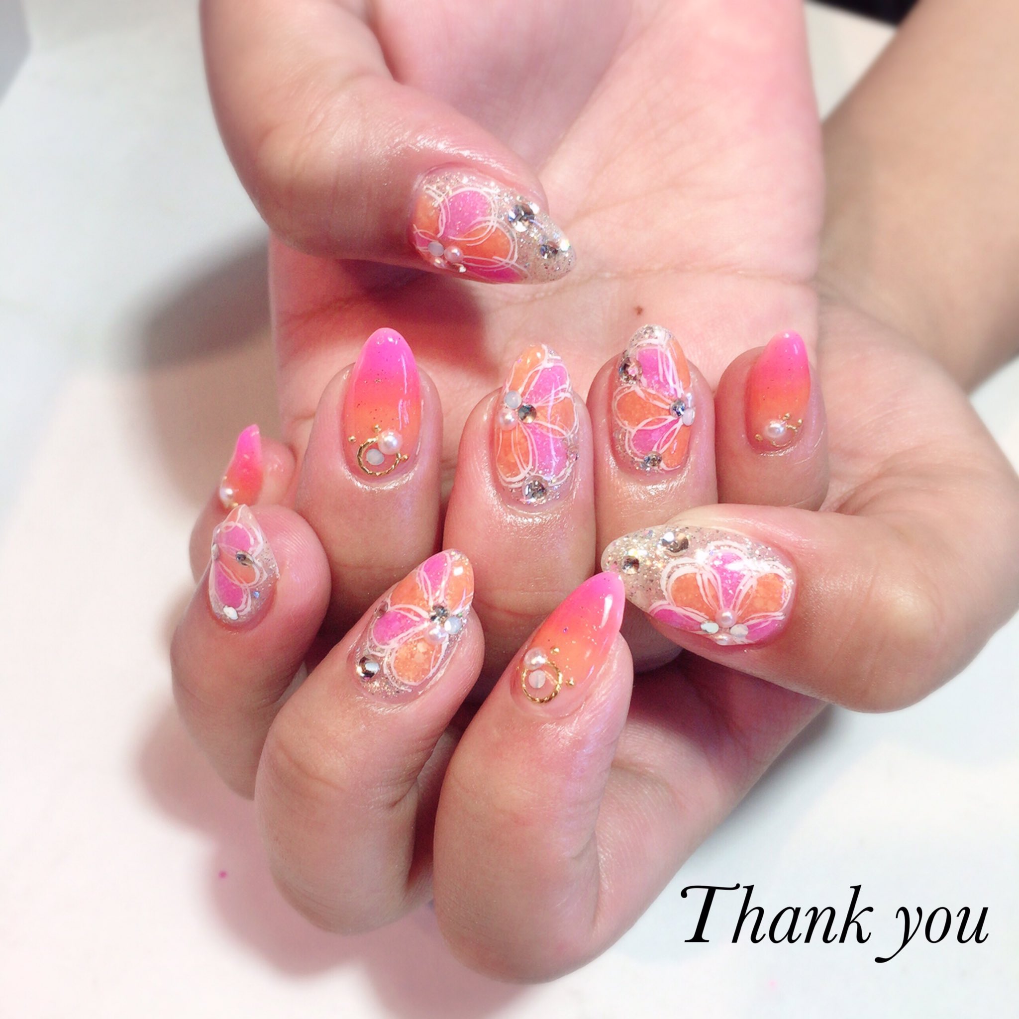 ღrinoღ カラフルお花ネイル 涼しさもあり 春から夏にかけてぴったりのデザインですね ネイル ジェルネイル 花 花柄ネイル 春ネイル T Co Sflkdge9co Twitter