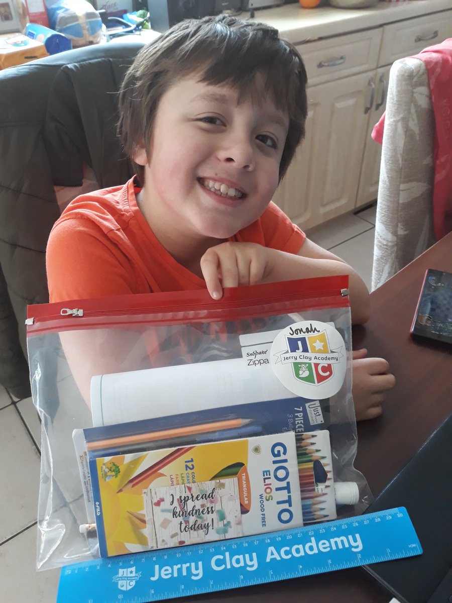 adelesmith105's tweet photo. Thankyou for Jonah's stationary pack, he was very pleased with the exclusive ruler😁@JCAWakefield https://t.co/bsAUeWh3hT