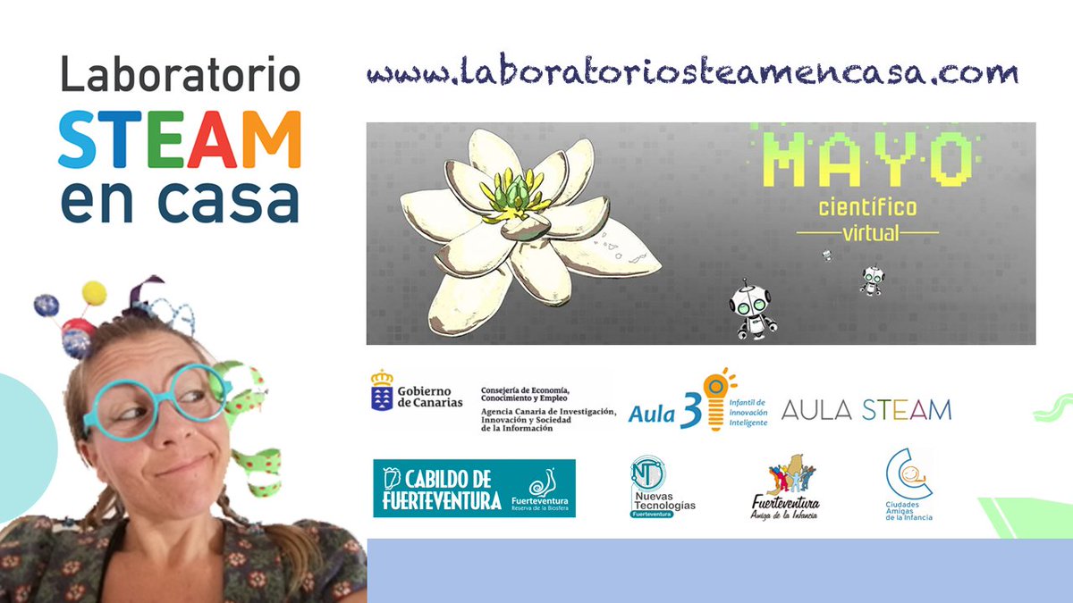 agenciaiisi's tweet photo. #MayoCientífico dinamiza el aprendizaje #online
👀🧠🌻
🚨https://t.co/dFuxobUa9O
Casi 800 estudiantes de Primaria y sus familias participan en #LaboratorioSTEAM en casa, descubriendo el interés por las áreas de ciencia, tecnología, ingeniería, arte y matemáticas
#Canarias https://t.co/RZs4RLKUnY