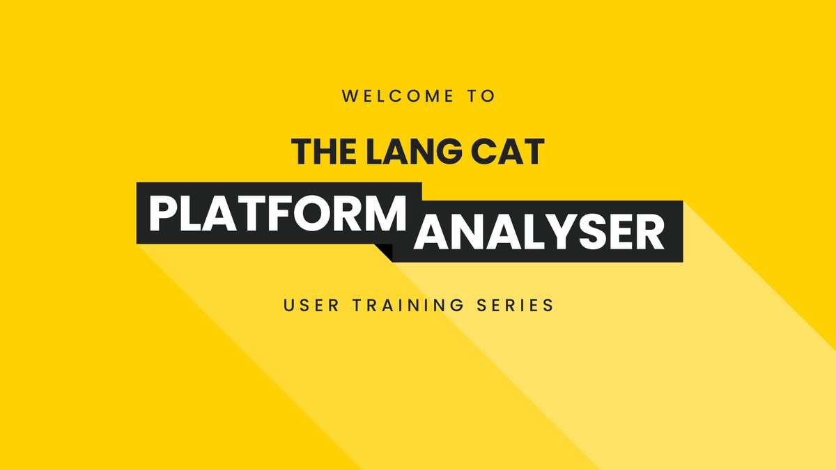Our Platform Analyser tool helps advisers and paraplanners take robust, defensible decisions on platform suitability. With none of the nonsense. Join us on Thursday 14th May at 11am to find out more: crowdcast.io/e/the-lang-cat…