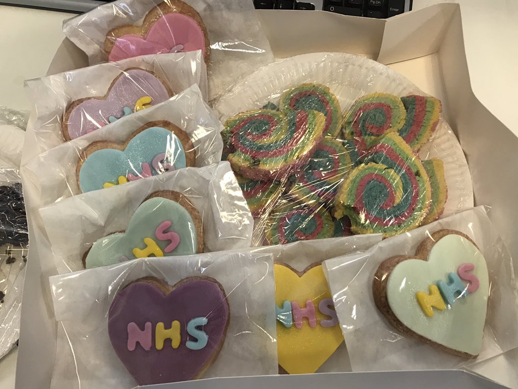 Lovely gift for DN team from local baker Tracy Giddings - thanks Tracy <a href="/Tracytcakes/">Tracy Giddings</a>