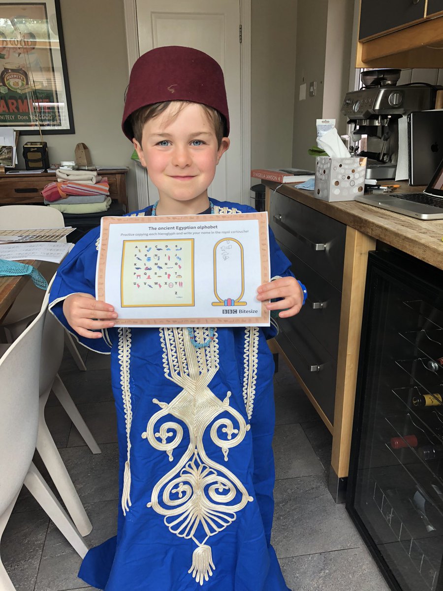 thebearthebee's tweet photo. Learning about Ancient Egypt today @BishopEton https://t.co/JhBkBLxXh7