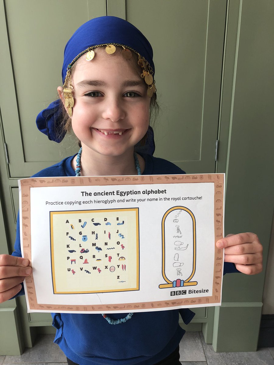 thebearthebee's tweet photo. Learning about Ancient Egypt today @BishopEton https://t.co/JhBkBLxXh7