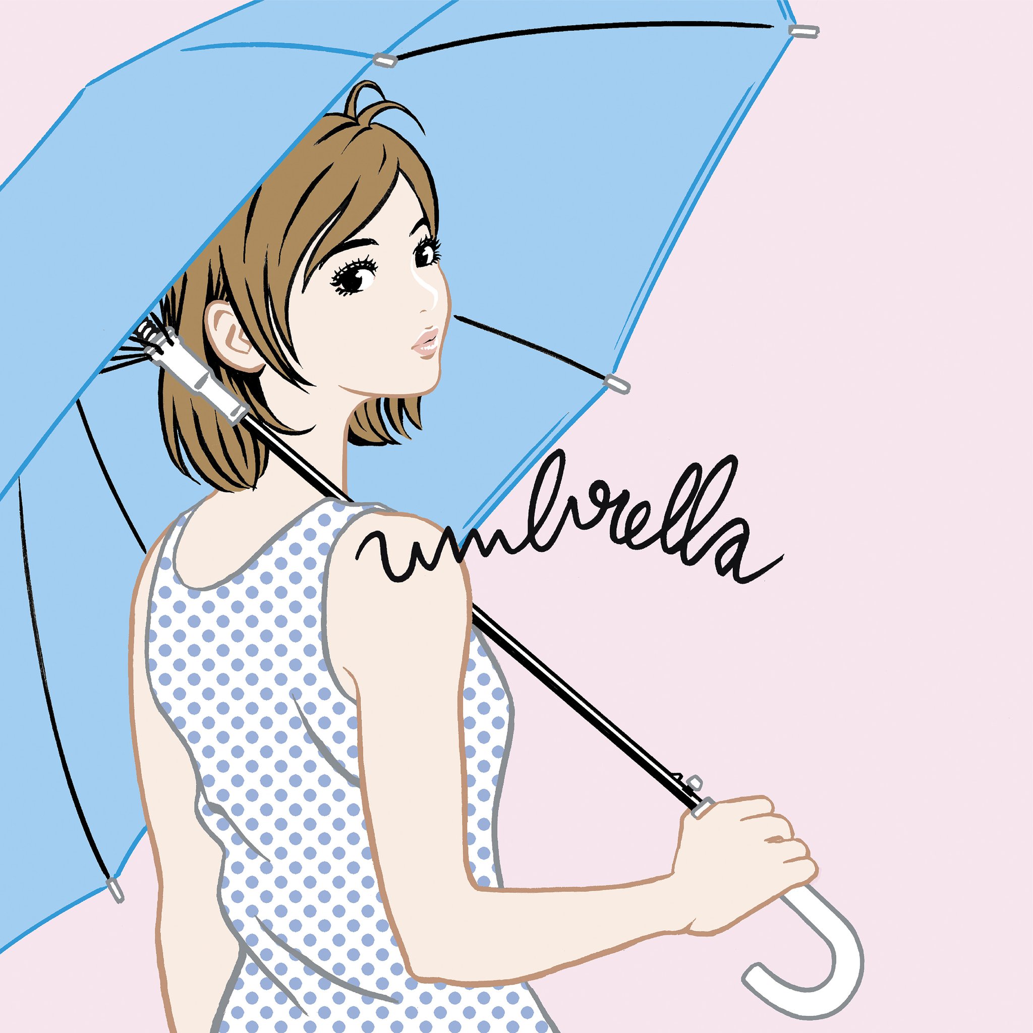 江口寿史 Sekai No Owariさんの６ 24発売のニューシングル Umbrella Dropout 初回限定盤 A のジャケットイラストを担当しました すごくいい曲です よろしく