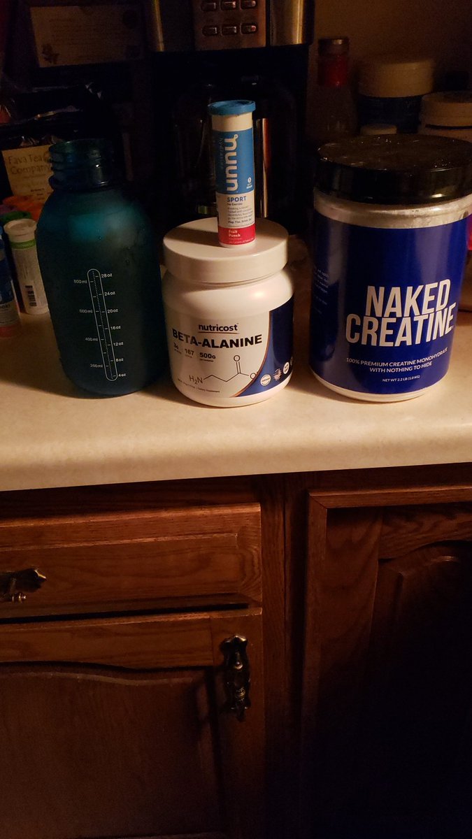 theachievinator's tweet image. Morning mix. @nuunhydration #PowerUp #LoseIt #huuah