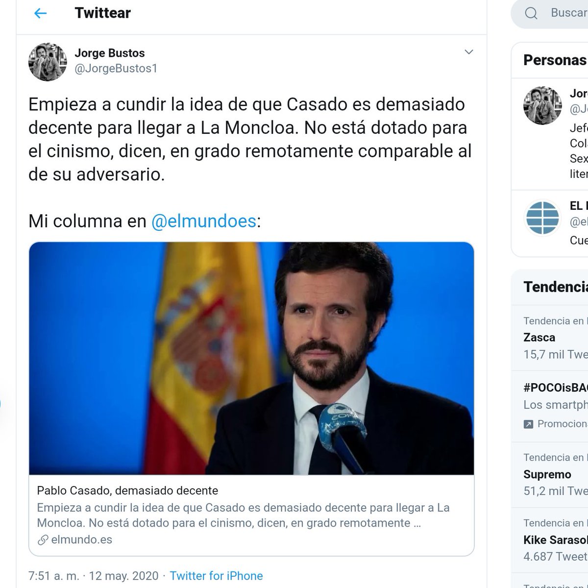 Un día Jorge va a vomitar una bola de pelo como los gatos, de vello púbico en su caso, y se van a asustar en la redacción.