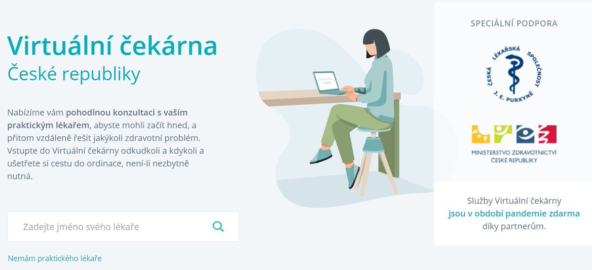 Naši přátelé z <a href="/uLekare/">uLékaře.cz</a> dnes představili Virtuální čekárnu. Je to další krok k lepším službám pro pacienty v 21. století. ulekare.cz/cekarna #digitalizace #elektronizace