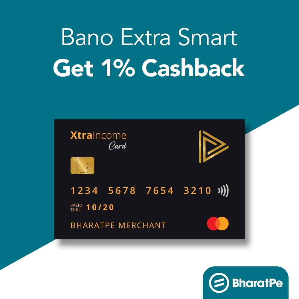 bharatpeindia's tweet photo. Chahiye kharchey par bhi kamai?
BharatPe ke saath pao 1% cashback har kharidaari par.
#BharatPe #xtraincome #cashback #cashbackcard #coronavirus #coronavirusindia #healthinsurance #besafe #staysafe #corona #Fintech #HighOnUPI #NPCI #BHIMUPI #BadloDukandariKaTarika https://t.co/W7ZlTJzXND