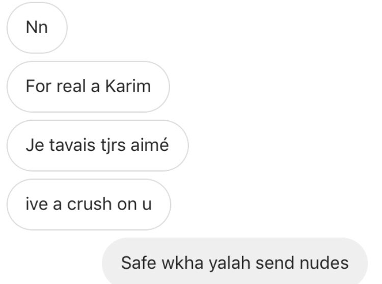 kagheeem's tweet photo. Drari: i need a gf
Me: https://t.co/uA84Ymt5vj