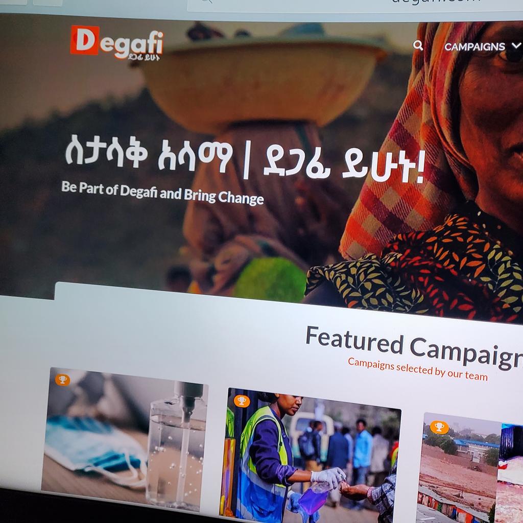 addisstandard's tweet photo. #Ethiopia:#BTNet Technology, a local tech firm, has launched the first-ever crowd-funding in Ethiopia called 'Degafi.' It's designed to help groups,startups, individuals, charities &amp; many other establishments to raise funds online to support their projects https://t.co/t9I68ffN3D https://t.co/fAuzQ7JlHI