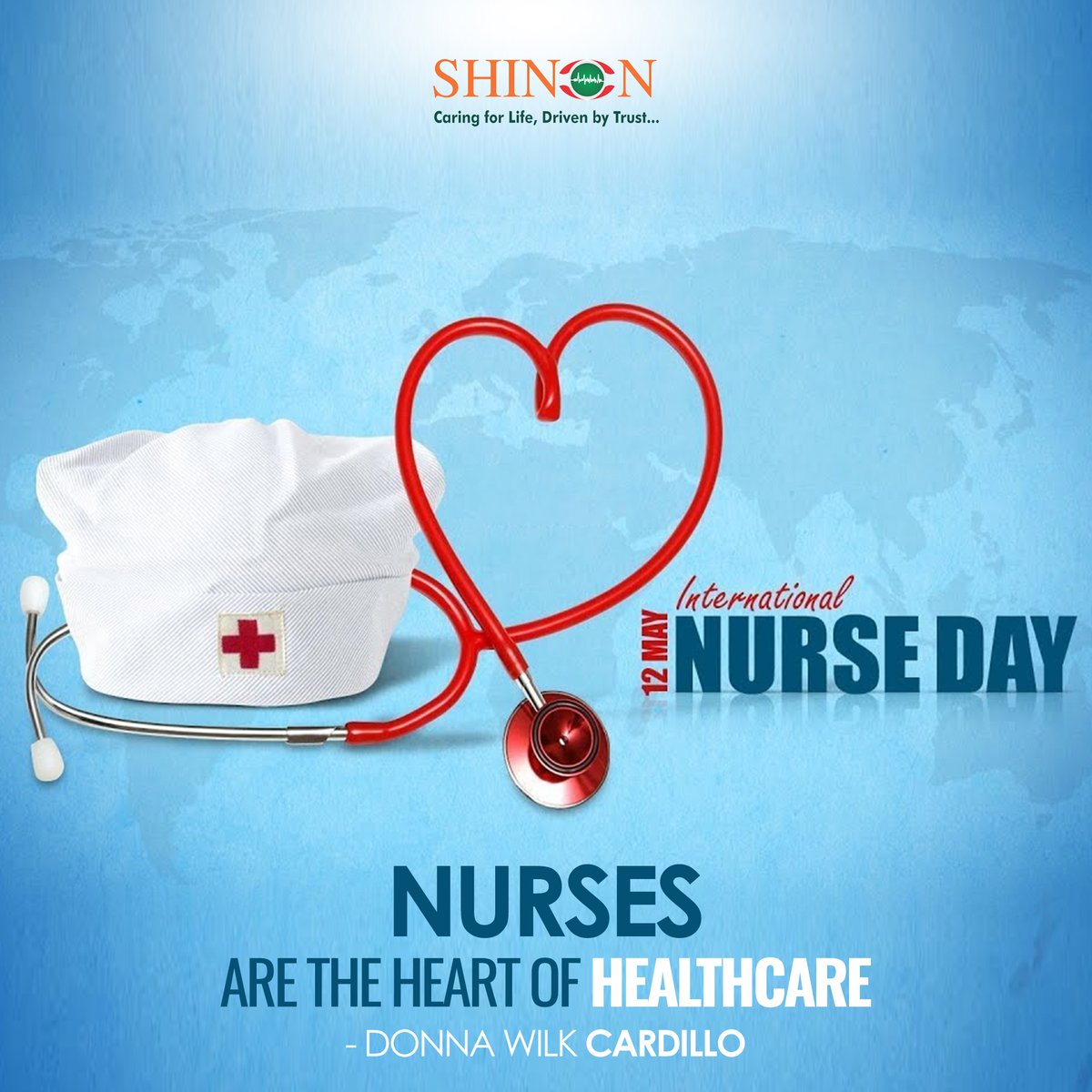 Shinon_global's tweet photo. A Caretaker, A Friend, An Angel!

A big shout-out to all the wonderful nurses around the world who have stepped forward in providing world class care to patients.

#NursesDay2020 #CoronaWarrior #CoronaWarriorsIndia https://t.co/wjh1RRas5n