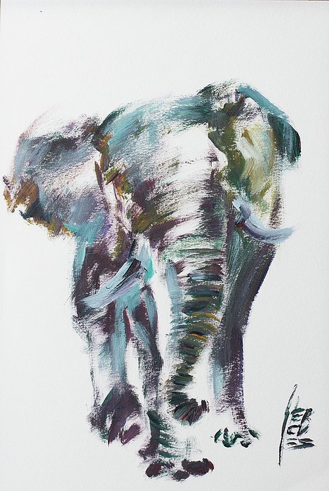 Herculesr_art's tweet photo. New artwork for sale! - "Elephant" - https://t.co/2Hou0jwVad @fineartamerica https://t.co/53Rh6Fl5rO