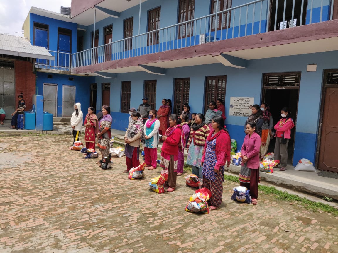 eagleswingsaid's tweet photo. We now have 10 projects in 5 countries supplying food to the starving as a result of virus. People more frightened of dying of starvation than catching disease in India, Pakistan, Kenya, Uganda and Nepal. Here's the distribution in Nepal today. Supporting the most vulnerable. https://t.co/v3Spdun532