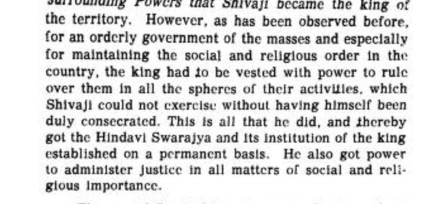 For a more detailed exposition of this topic , do read Coronation of Chhatrapati Shivaji by VS Bendrey (Shivrajyabhishek prayogah) - available on archive. org Excerpt :