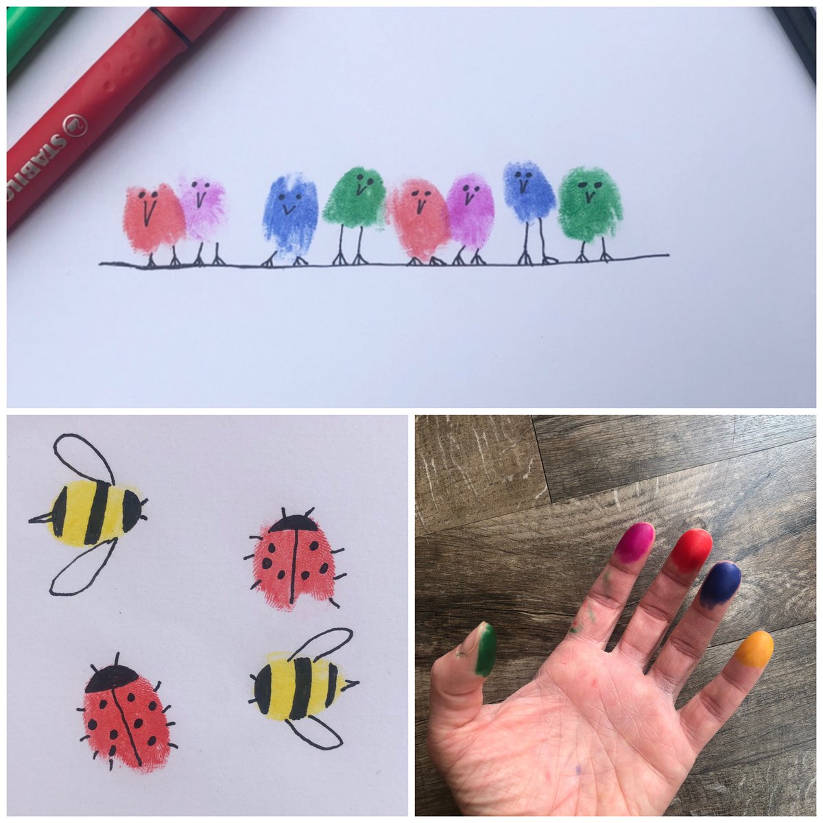 Try your hand at Finger Print #Art! Our very own Art tutor Beccy from <a href="/thecraftyhareuk/">The Crafty Hare</a> explains how to make your own greetings card or wrapping paper using something as simple as your fingers!
Read her blog: maryfrancestrust.org.uk/try-your-hand-…
Share your creation with us! #TuesdayInspiration