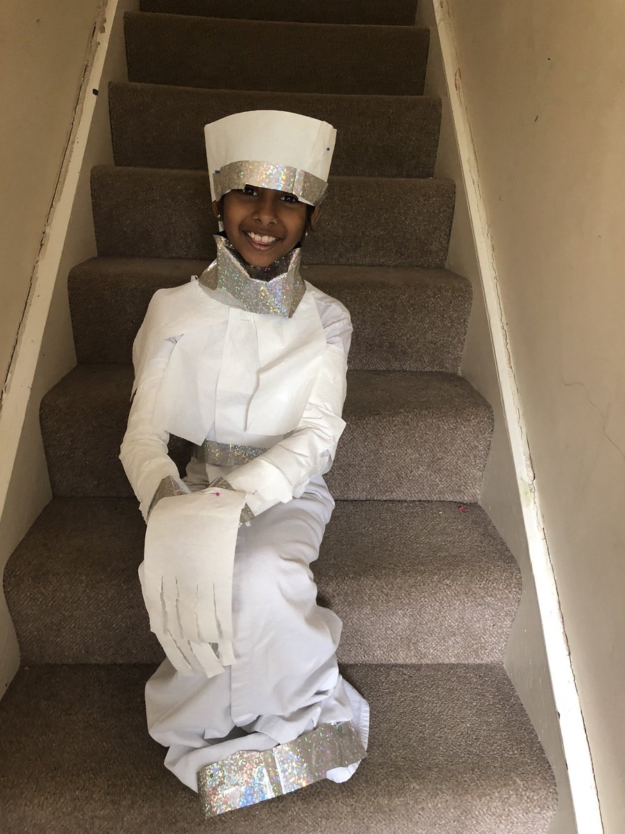 Rehana turned in to mummy for her home learning ancient Egypt
<a href="/AOrchardpa/">4 Ash ✨</a>