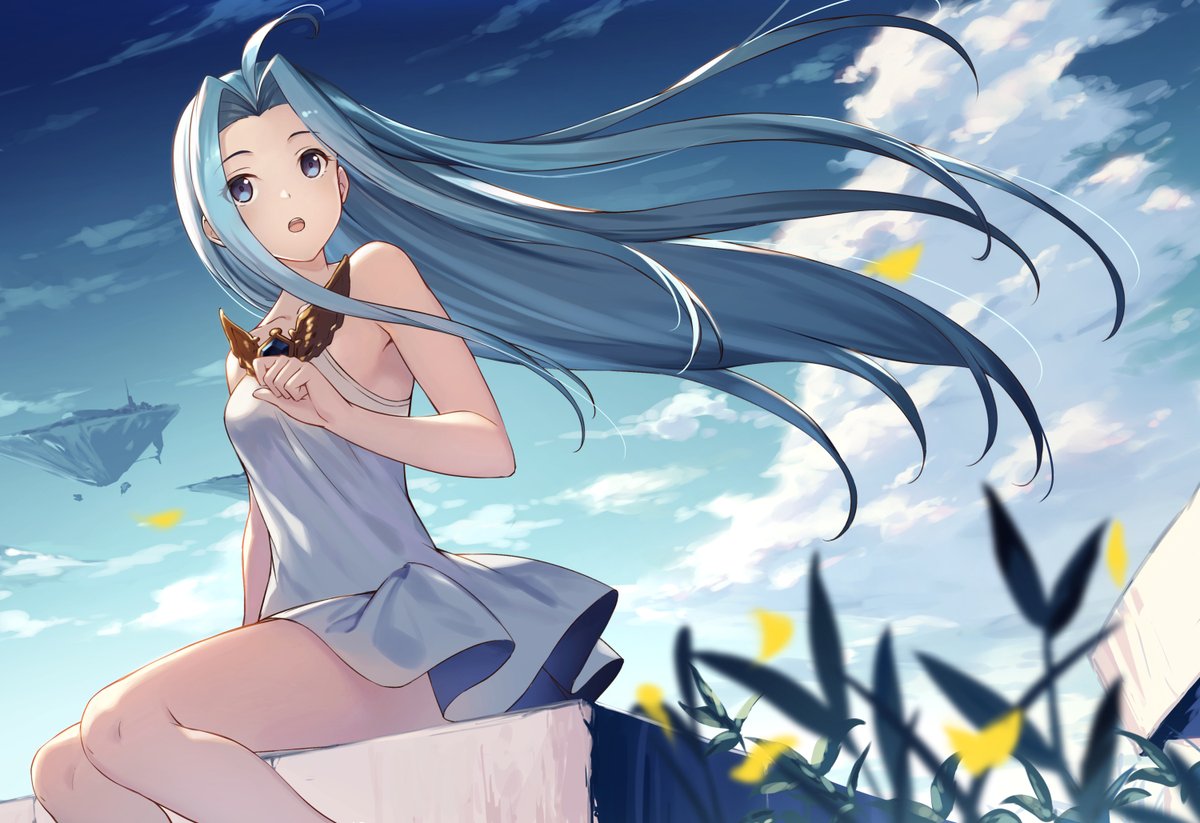 グラブル そういえばヒロイン描いたことなかったと思ってルリア グラブル グランブルーフ 茜火のイラスト グラブル そういえばヒロイン描いたことなかったと思ってルリア グラブル グランブルーフ 茜火のイラスト