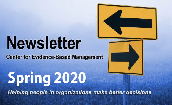Hurray, Our Spring 2020 Newsletter Is Here!!!

bit.ly/3bnoMD2

In this issue we share an REA on attributes of virtual teams, so if you are a remote worker (or manager) ...