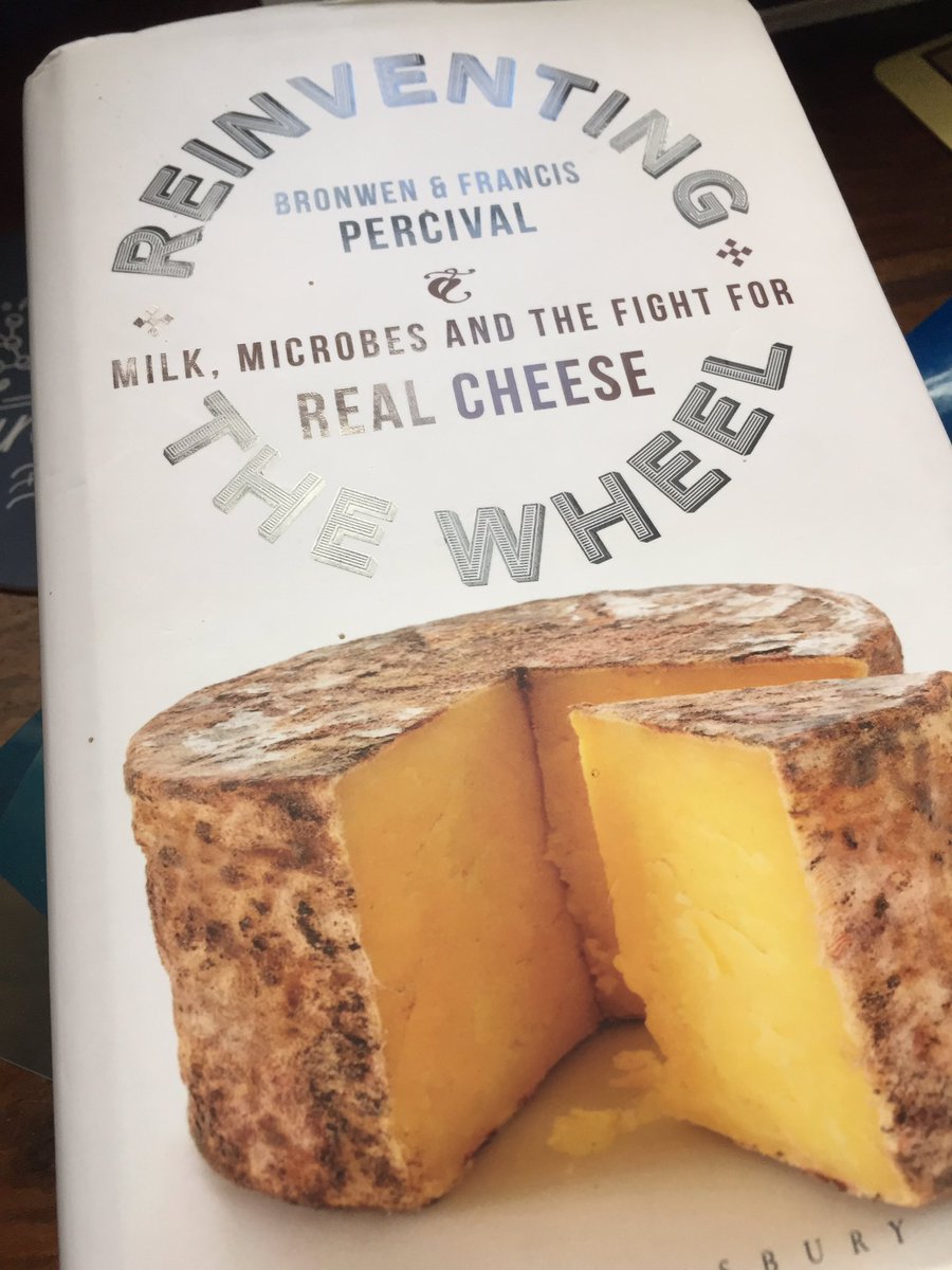 ThirstBeers's tweet image. After it was mentioned during #BritishCheeseWeekender I ordered this from @WorldofBooksltd didn’t expect a signed copy 😊research time @cheese_academy