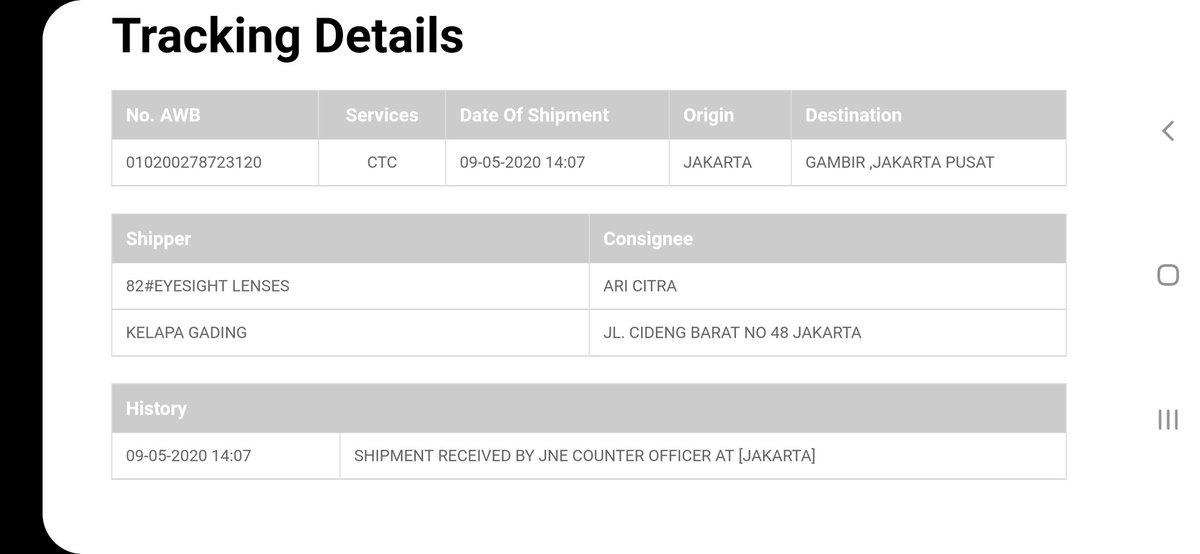 XArchidXX's tweet photo. @JNECare tolong cek DM min, saya telpon ga bisa, email ga dibales, di DM ga dijawab juga, barang saya dari tgl 9 belom ada pergerakan sama sekali
Baru kali ini kecewa pake ekspedisi ini https://t.co/29NN0ghJ47