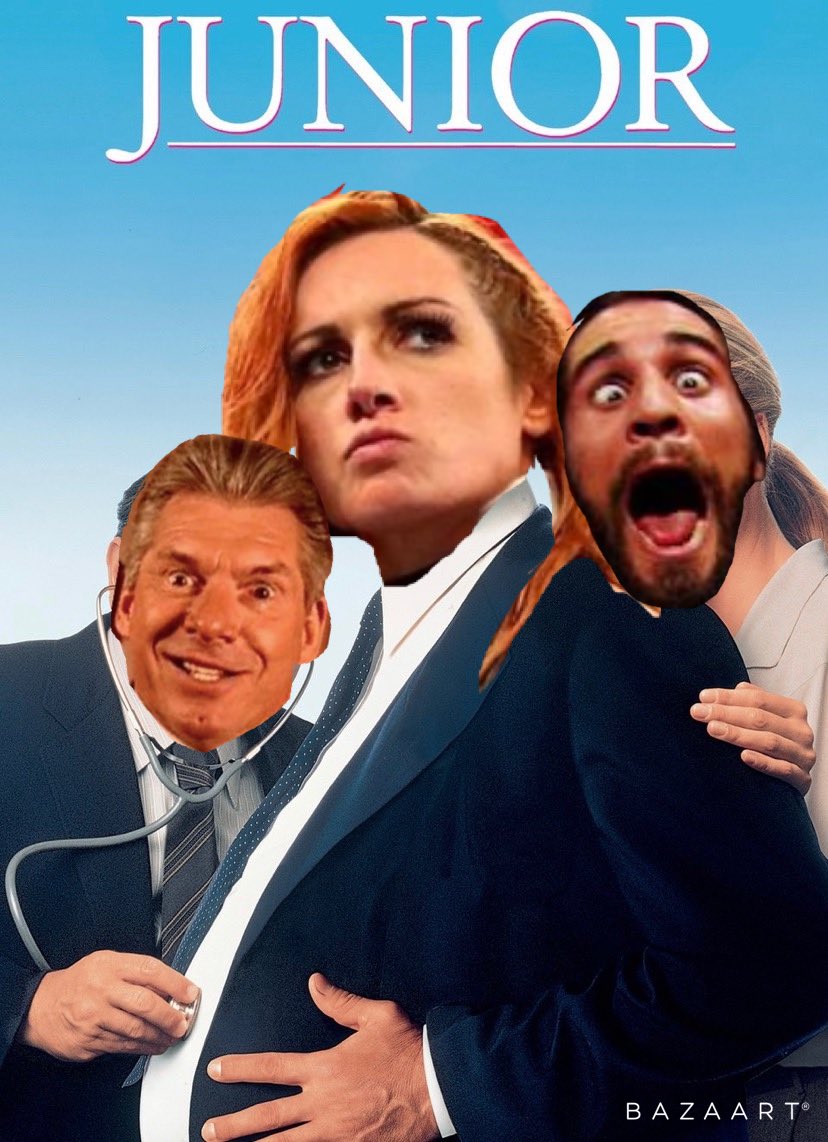 FabianFury's tweet photo. Not just any man pregnant but “The Man” what a historic year this is turning out to be #TheMan #BeckyLynch #SethRollins  #WWE https://t.co/4ODIYtUUwO