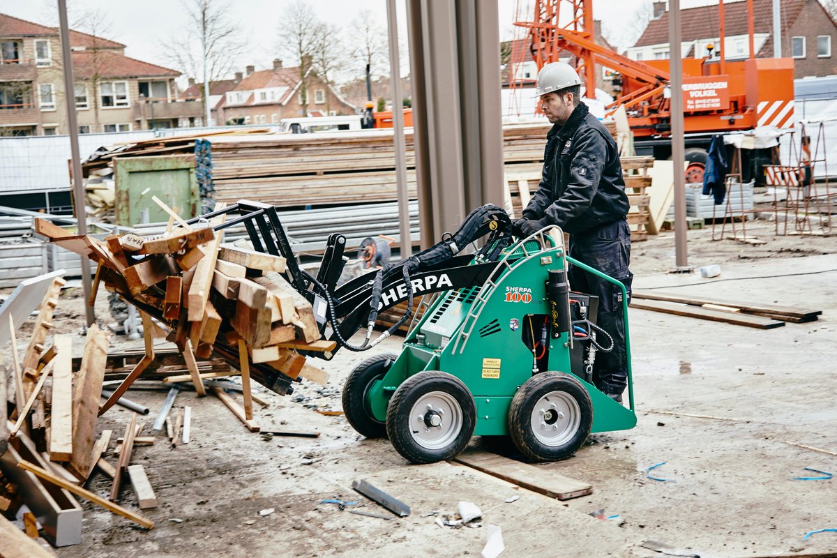 There is no need to risk your #health (or someone else's). Choose #SherpaDistancing. Just you and your SHERPA at the #construction site.