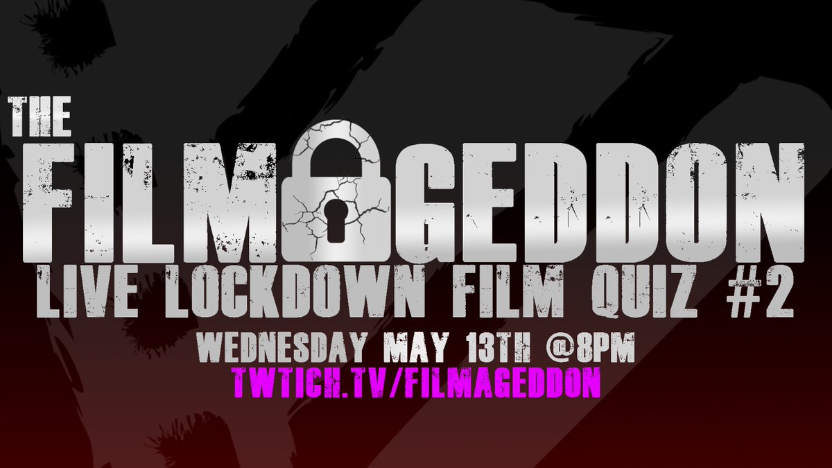 Kaiju_Creative's tweet photo. TOMORROW - We're back with our #LiveLockdown Film Quiz. Like what we do at @ThePCCLondon? Now play at home for free! Teams or solos!
8 rounds. Videos, soundtracks. A very good quiz.
Let's make it a big one, join us at 8pm UK on our @Twitch https://t.co/rTiu8GjOxt https://t.co/IABCvy7sku