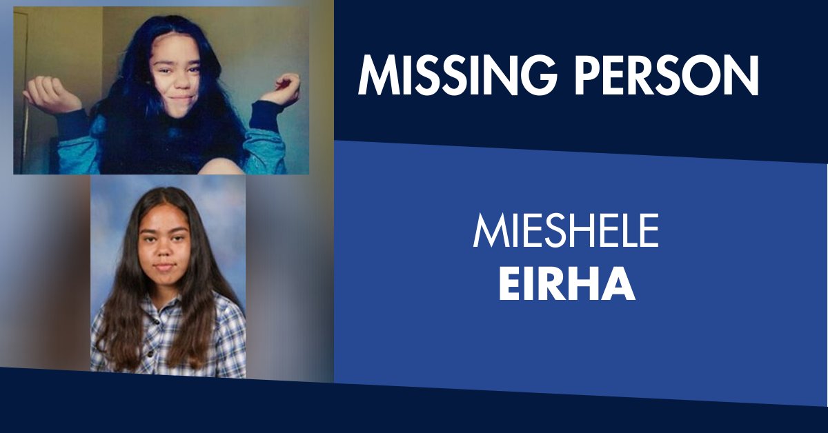 VictoriaPolice's tweet photo. Have you seen 13-year-old Mieshele Eriha?

She is believed to frequent the Preston, Thornbury and Reservoir areas as well as Northland Shopping Centre.

📞Preston Police Station on 9479 6111.
🔗https://t.co/r6fkqAkW3y https://t.co/jkrieRYIvC