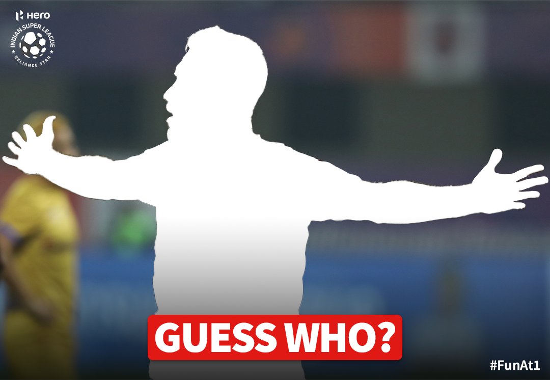 IndSuperLeague's tweet photo. Hint: I can score a few goals and assist as well 🇪🇸
#FunAt1 #HeroISL https://t.co/ZF3ez6JlK3