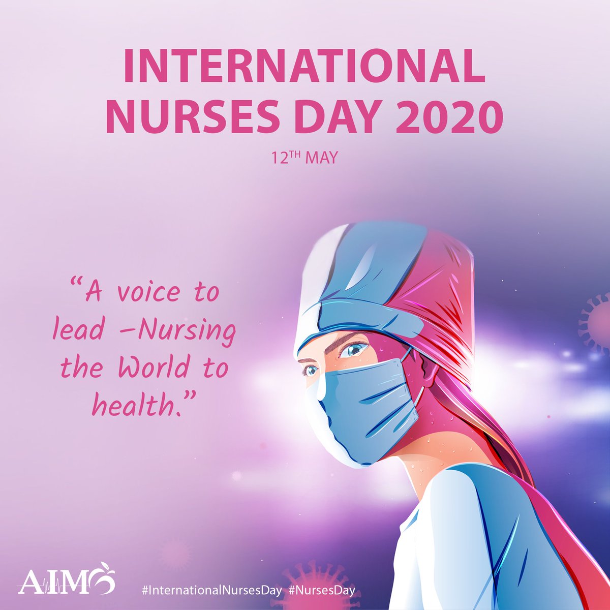 aimsmv's tweet photo. Their efforts of Nurses and Health workers in fighting in the front lines of the medical army against COVID-19 are commendable.
.
We would like to wish all of the nurses and health workers a very Happy International Nurses Day! 🎉 https://t.co/3UnnwMuE36