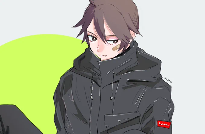 ルカくん現パロ⚡️絶縁体でできたジャケットとか着て欲しい〜 