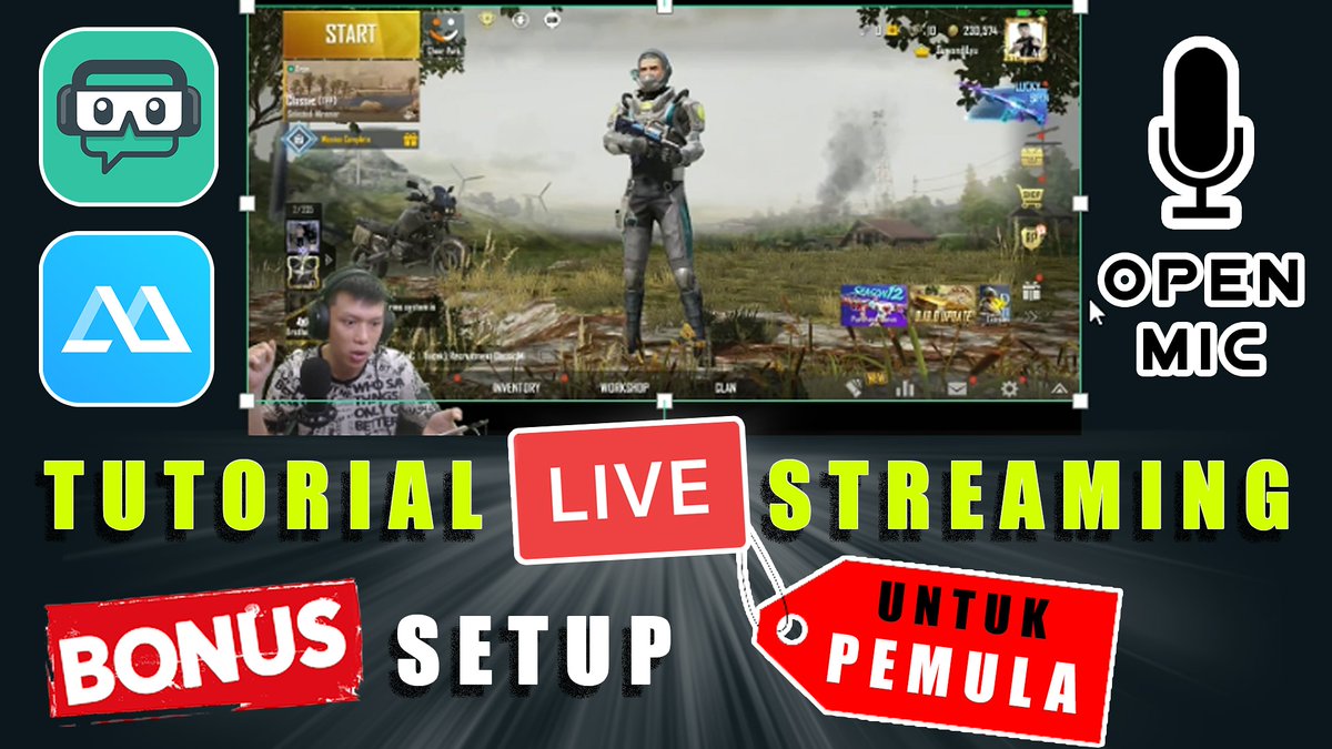 MrLyuu's tweet photo. Tutorial Live Streaming 🎥

Ini aku buatkan video tutorialnya bagi yang tanya tanya cara aku live streaming.
Link In Bio 👍
#youtuberpemula #livestream #livestreamerpemula #youtuberindonesia #pubgmobileindonesia #pubgmobile #openmic #streamlabs #streamlabs #setuplivestreaming https://t.co/YOFKKvMjHX