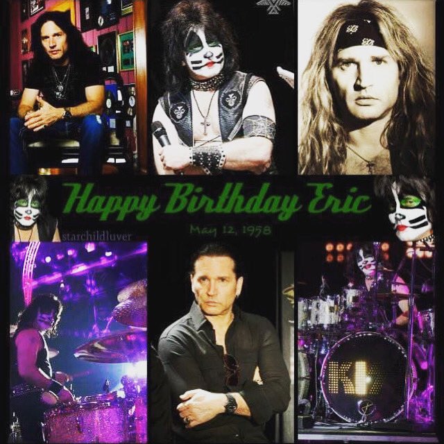 Happy Bday to my favorite drummer Eric Singer   