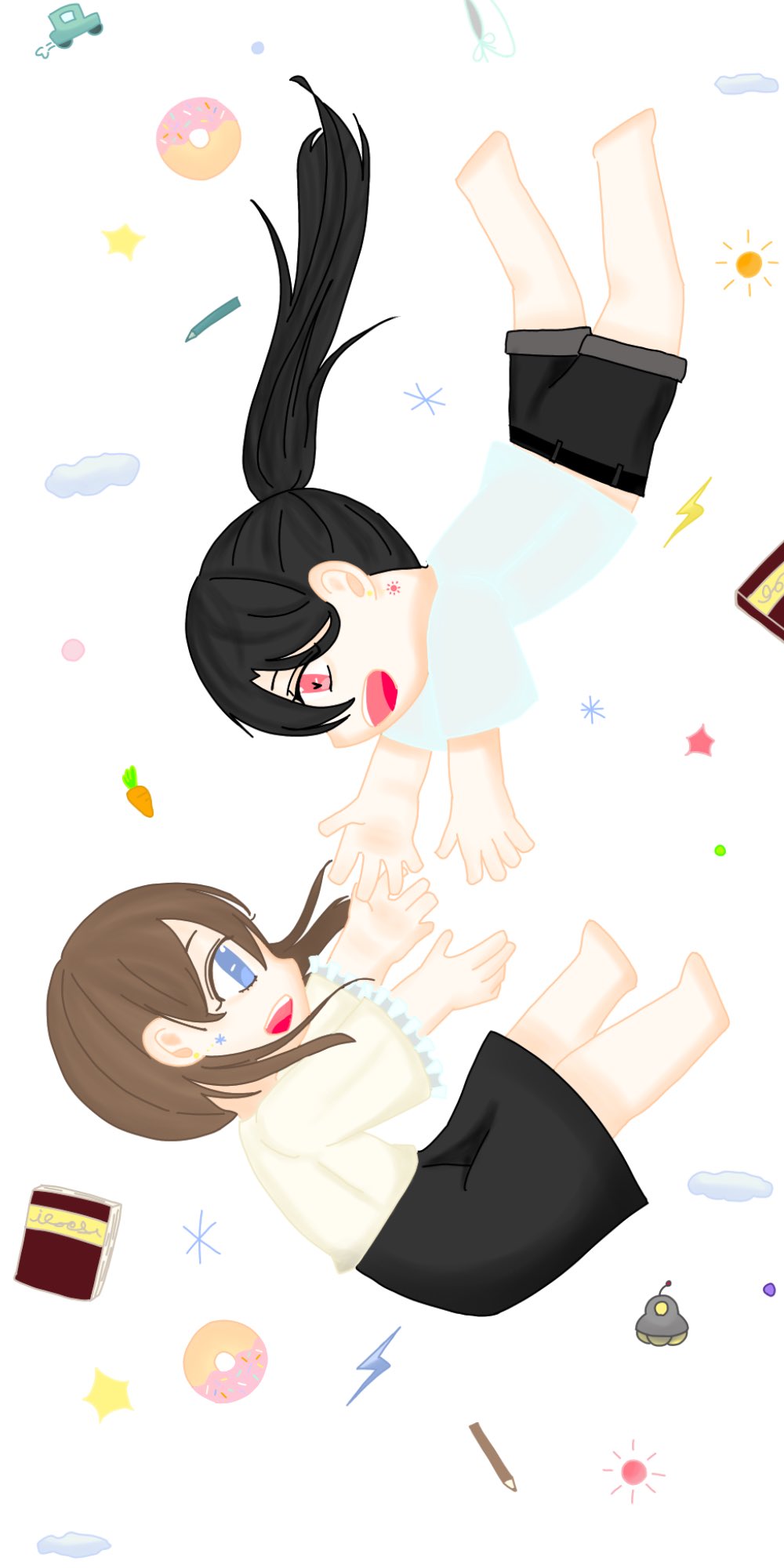 あさひ ペア画というものを作ってみた Ovo ペアアイコン ペア画 イラスト オリジナルキャラクター 絵描きさんと繋がりたい アイビス民と繋がりたい T Co 3nvto0ugtt Twitter