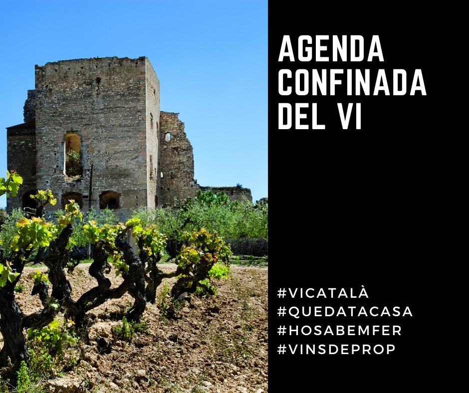 incavicat's tweet photo. Més agenda confinada del vi!
18 h Fem #TerraPansaBlanca amb @Bosch_Andreu i #LEraRestaurant a https://t.co/6q0mUdgg46
19h Converses confinades @DOTarragona amb celler @masvicens
19:30h Tast #pladebagesacasa amb els cellers Exibis i @La Diferenta a IG @dopladebages
#vicatalà https://t.co/IwfmrtDU0G