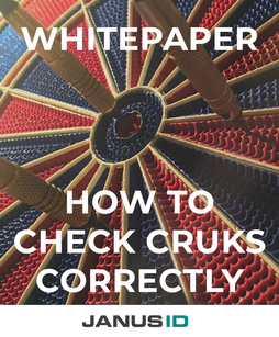 GamingInHolland's tweet photo. WHITEPAPER: How to check CRUKS correctly, by @JanusID_  
*Granting access to excluded players will be costly. 
*Take the right steps to minimize this risk. 
*Download this free whitepaper to find out more. 
Click here: https://t.co/35Zwfbavmy
#CRUKS #whitepapers #KOA https://t.co/JZyTOUOb4J