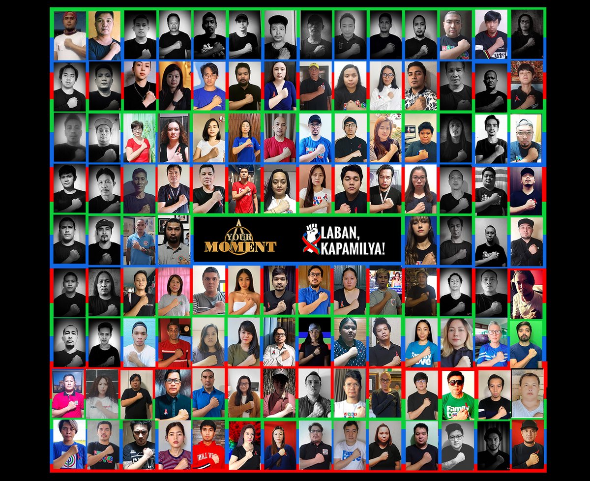 YourMomentPH's tweet photo. #LabanKapamilya ❤️💚💙 https://t.co/MQwNByH6sF