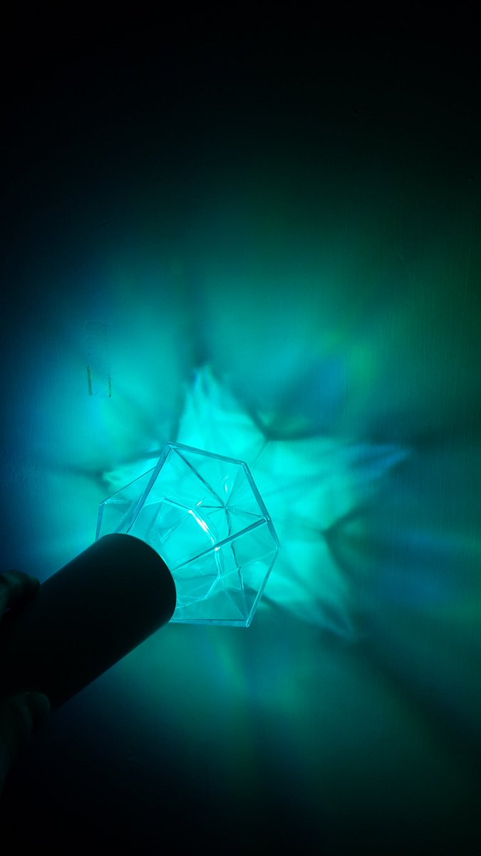 Day 12: picture of a SHINee lightstick (mine) 