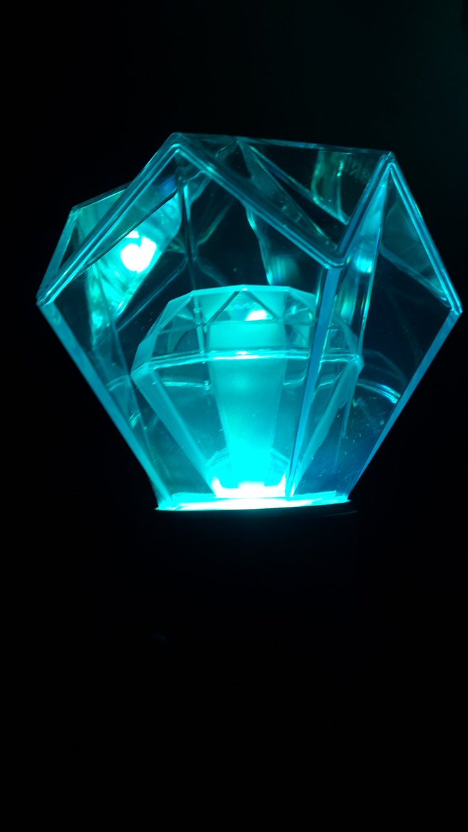 Day 12: picture of a SHINee lightstick (mine) 