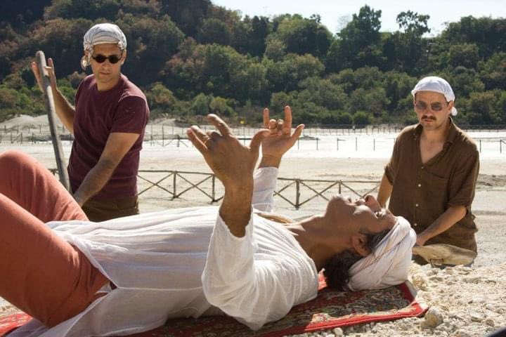 belfiore_ale's tweet photo. Documentario/Musical•
Rosario sopra l’asino (u’ sceccu) sul set di #Passione pellicola di @JohnMTurturro
Nella seconda foto scena o stress da galoppo??🤣 #sischerza 
@Fiorello #film #pellicola #regia #scene #filmdocumentario  #movies #sceccu https://t.co/aHeNnhu35T