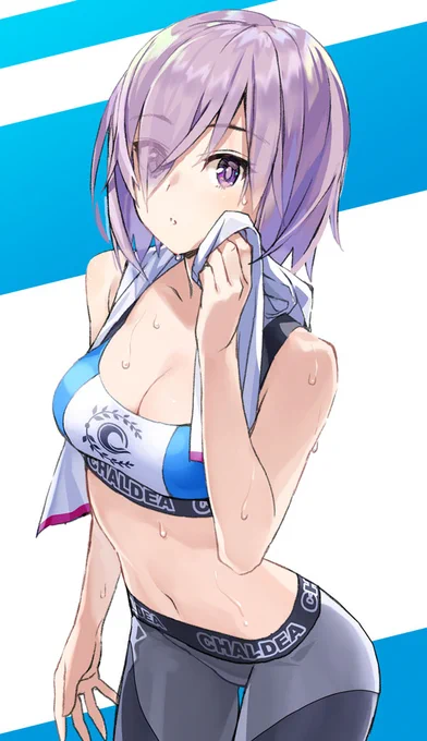 マシュ、トレーニング中!
#FGO #FateGO 