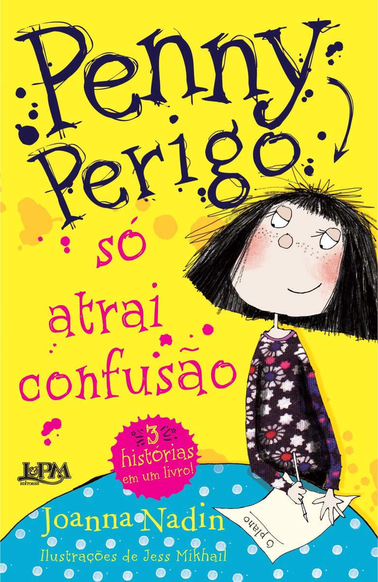 PENNY PERIGO SÓ ATRAI CONFUSÃO, de Joanna Nadin. Agora uma recomendação para crianças um pouco mais velhas. Este foi o primeiro livro protagonizado pelo desastre ambulante chamado Penelope Jones que lemos pra nossa filha, quando ela tinha uns 5 anos  https://amzn.to/3fHUJco&q...